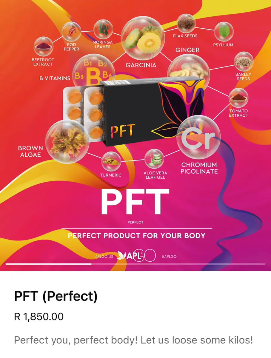 PFT Perfect weight management supplement