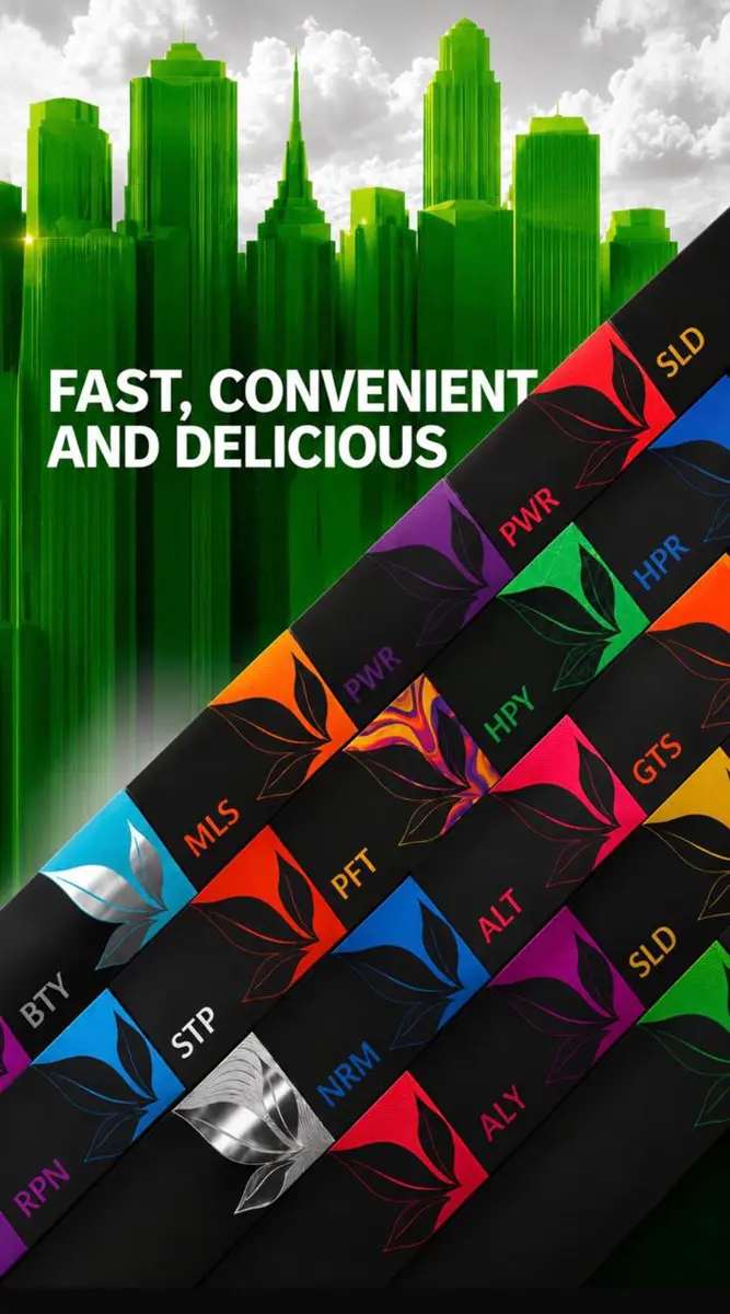 APLGO health sweets promotional artwork — fast, convenient and delicious